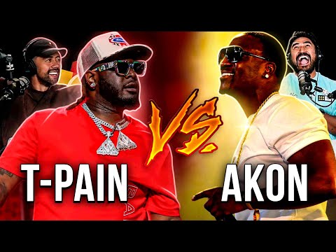T-Pain reacts to T-Pain vs Akon 🔥| THE MORNING SHIFT SHOW