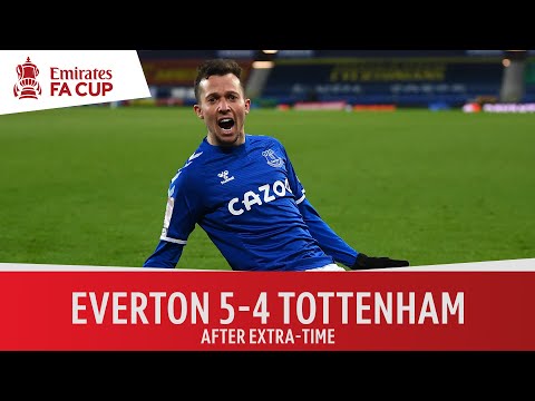 Everton vs Tottenham (5-4) | Instant classic at Goodison Park! | Emirates FA Cup Highlights