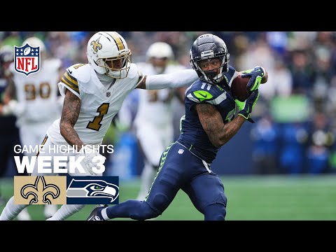 New Orleans Saints vs Seattle Seahawks Game Highlights | 2025 NFL Season Week 3