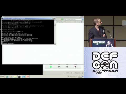 DEF CON 18 - Barnaby Jack - Jackpotting Automated Teller Machines Redux