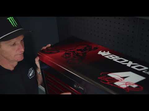 Ricky Carmichael Shows Off the BoxoUSA 5-Drawer MotoBox 103-Piece Motorcycle Tool Set