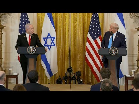 Video Thumbnail: Netanyahu hails Trump as 'greatest friend Israel has ever had' | AFP