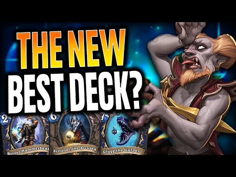 My BEST Deck After Nerfs! Theotar Still BUSTED | Control Shaman | Hearthstone Standard