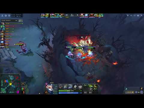 ARES [Meepo] vs Miracle- [Invoker] Crazy MID Perfect Gameplay