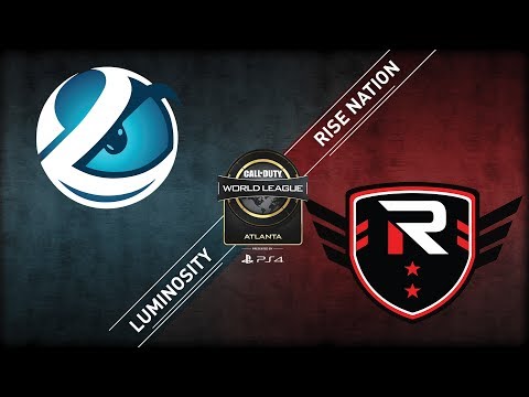Luminosity vs Rise Nation | CWL Atlanta Open 2018 | Alpha Stream | Day 3