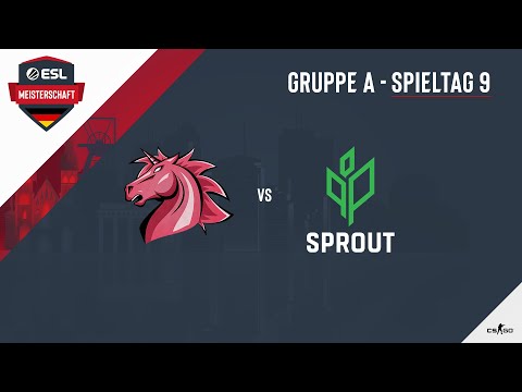 Sprout vs. Unicorns of Love - ESL Frühlingsmeisterschaft 2021 - CS:GO - Woche 9 - Gruppe A