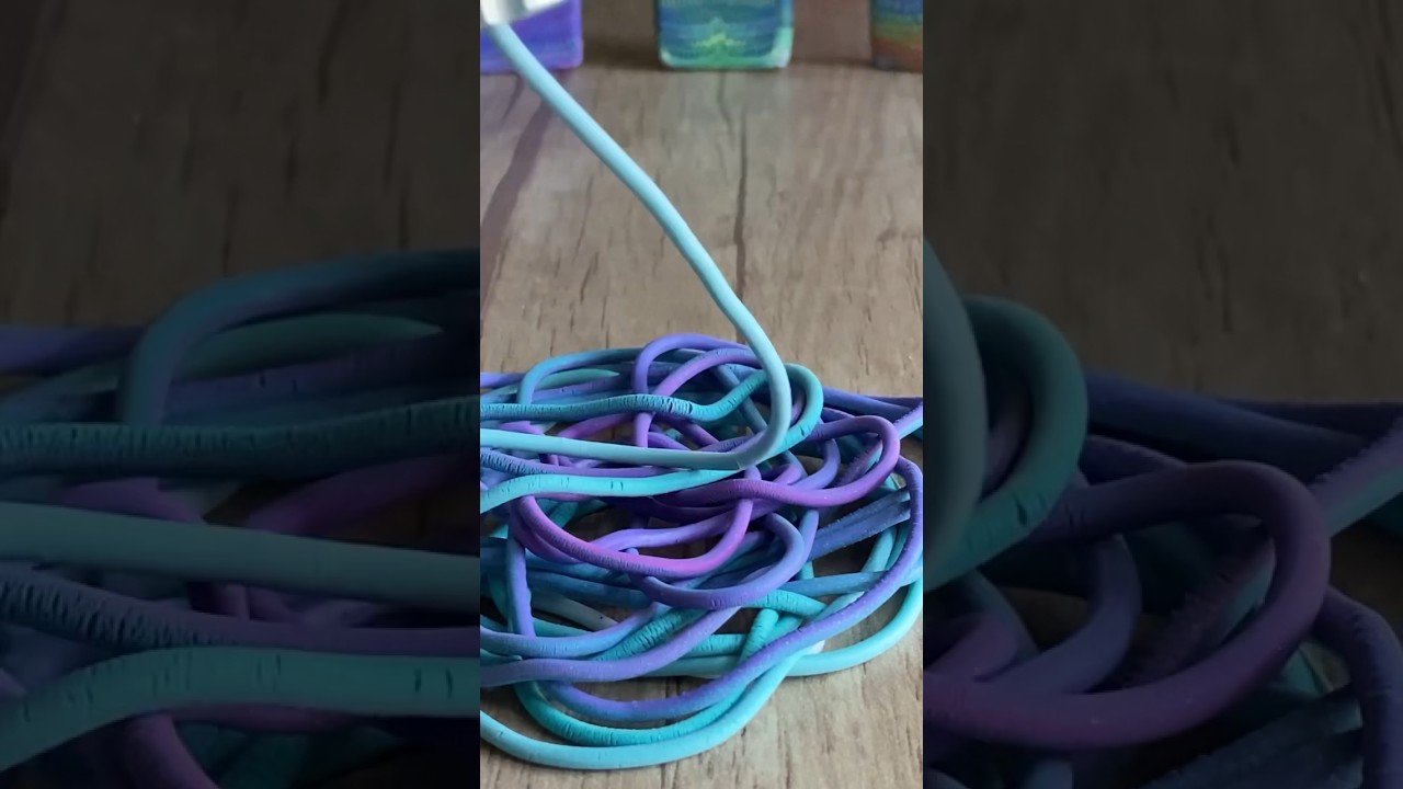 Polymer clay cane tutorial #handmade #polymerclay #art