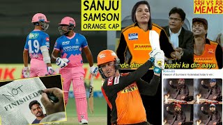 SANJU SAMSON ORANGE CAP 🔥SRH VS RR 2021 | JASON ROY 60