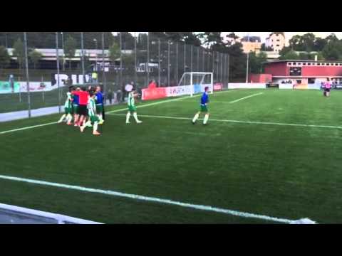 Schweizer Cup: Red Star - Azzurri LS, Penalty-Tor