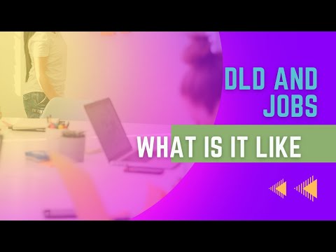Developmental Language Disorder and jobs | What is it like having a job with DLD?