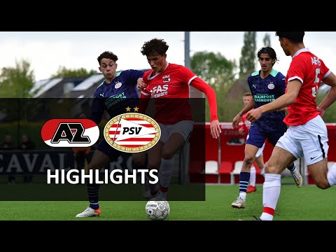 😱 𝗕𝗘𝗞𝗘𝗥𝗧𝗛𝗥𝗜𝗟𝗟𝗘𝗥 | Highlights AZ - PSV | Onder 18 | Halve finale KNVB Beker