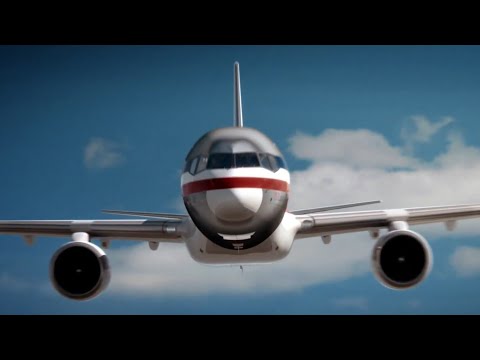 American Airlines Flight 77 - Crash Animation