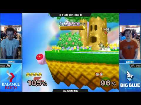 NGPU 41 SSBM - HoG | Tiramisu (Fox) vs. dudutsai (Jigglypuff) - Melee LSF