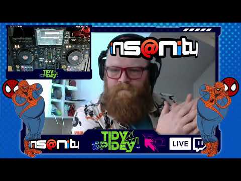TidySpidey - Insanity DJs Twitch Hard House stream 7.4.23 (170bpm)