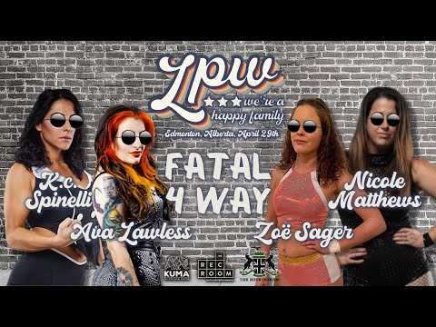 Zoë Sager vs. Kc Spinelli vs. Nicole Matthews vs. Ava Lawless | LPW 3 [FULL MATCH]