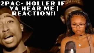 2Pac-Holler If Ya Hear Me | Reaction🤯