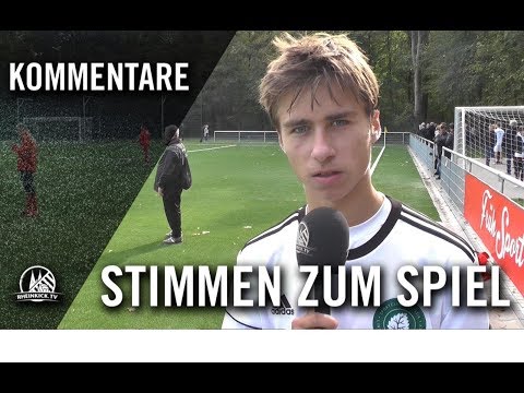 Stimmen zum Spiel | FC V. Köln U19 - SC B. Lindenthal-Hohenlind U19 (5.Spieltag, A-J. M.r. Liga)