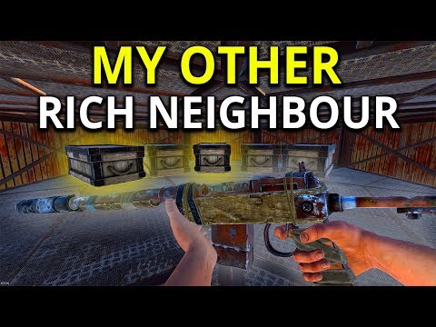 Silent Raiding My Other Rich Neighbour - Rust Solo Survival Gameplay