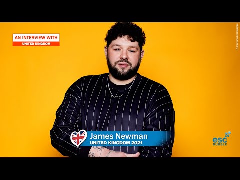 United Kingdom’s James Newman speaks with Matt from ESCBubble (Eurovision 2021)
