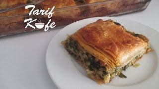 Pırasalı Ispanaklı Arnavut Böreği