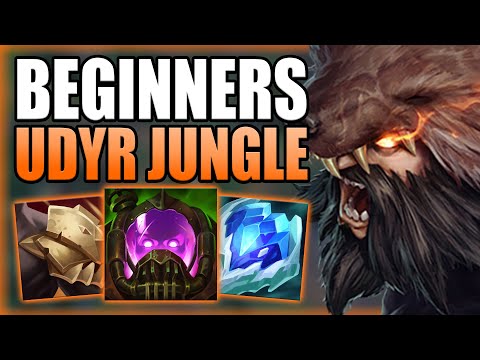 HOW TO PLAY UDYR JUNGLE & CARRY FOR BEGINNERS IN S12! - Best Build/Runes Guide League of Legends