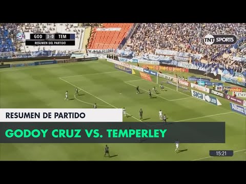 Resumen de Godoy Cruz vs Temperley (3-0) | Fecha 23 - Superliga Argentina 2017/2018