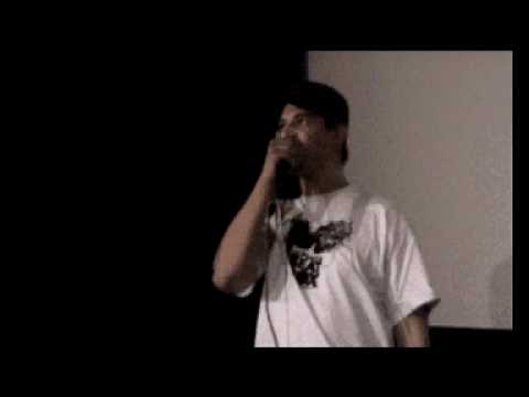 Robeat, Darkmanz and Wetlipz at the premiere of "love, peace & beatbox" in Hamburg