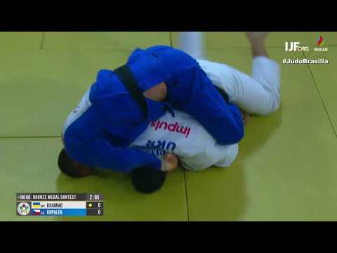 2019 Brasilia Bronze +100 kg Khammo Yakiv UKR vs  Krpálek Lukáš CZE