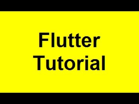 Flutter Tutorial for Beginners | Flutter Tutorial | Flutter Step by Step | Flutter in C#