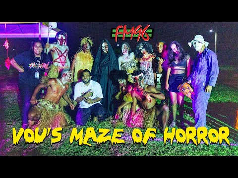 FM96 CRACKFAST CREW TRIES THE MAZE OF HORROR!