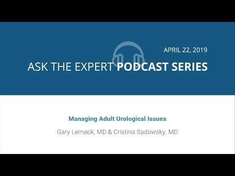 704. Managing Adult Urological Issues