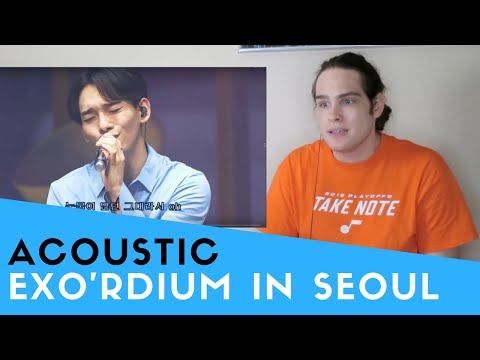 Voice Teacher Reacts to EXO'rDIUM IN SEOUL - ACOUSTIC MEDLEY