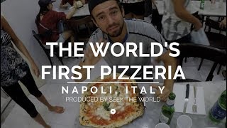 The World's First Pizzeria: Antica Pizzeria Port'Alba in Napoli, Italy