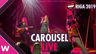 Carousel &quot;That Night&quot; (Latvia)  LIVE @ Eurovision PreParty Riga 2019