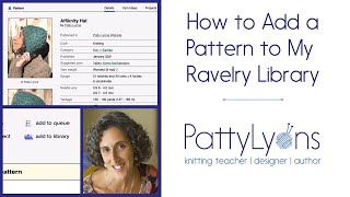 How to Save a pattern to your Ravelry Library