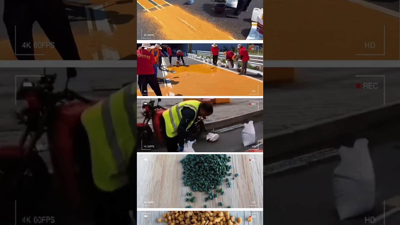 The details of Anti-skid ceramic aggregates