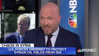 Rieckhoff discusses U.S. forces preparing to protect Syrian oil fields with MSNBC's  Ruhle
