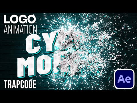 Easy After Effects Tutorial Particles Logo Text Animation Download Free Template