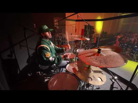 O fogo nunca dorme / até que o senhor venha | Lucas Alves #drumcam