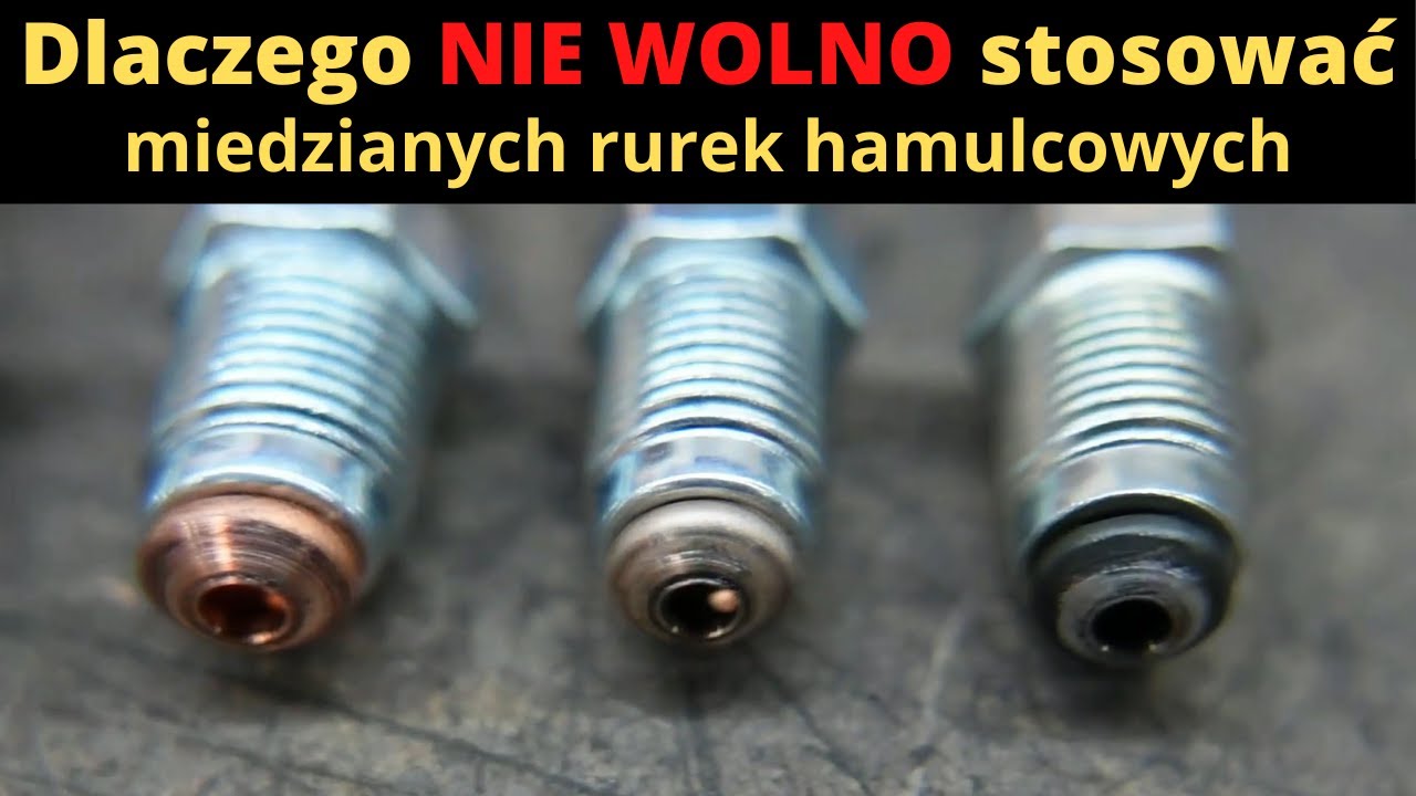 Watch Dlaczego nie stosuje rurek miedzianych w układzie hamulcowym now Dlaczego nie stosuje rurek miedzianych w układzie hamulcowym