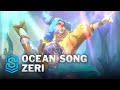 Ocean Song Zeri Wild Rift Skin Spotlight