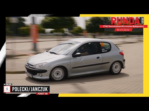 Polecki/Janczuk #peugeot206 - 3 runda SMB 2023