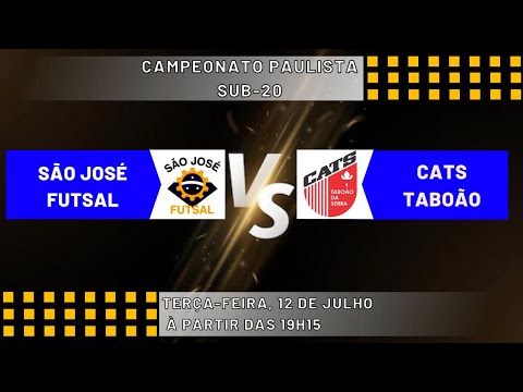 FUTSAL AO VIVO – São José Futsal x CATS Taboão | Campeonato Paulista Sub-20 de Futsal