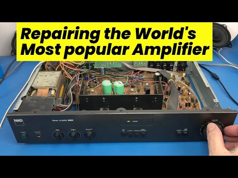 I Fixed A Legendary Vintage Audio Amplifier - NAD 3020