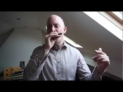 Harmonica Tongue Blocking (LESSON 20): Twelve Bar Blues, V Chord Intro