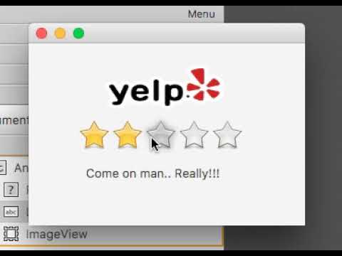 JavaFX Yelp Output