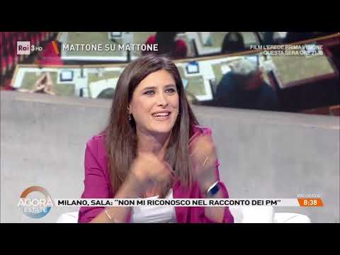 Chiara Appendino ospite ad "Agorà Estate" Rai3 17/07/2025