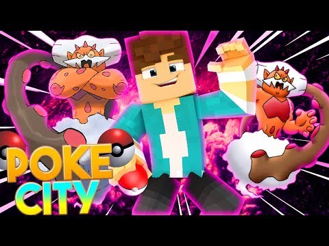 Minecraft: O NOVO LENDARIO ÉPICO DO POKEMON !?!  - PokeCity #37 ‹ Goten ›