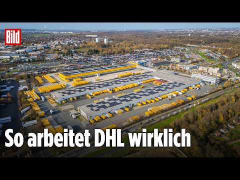 Inside DHL: So arbeitet die Deutsche Post in der Weihnachtszeit | BILD REPORTAGE