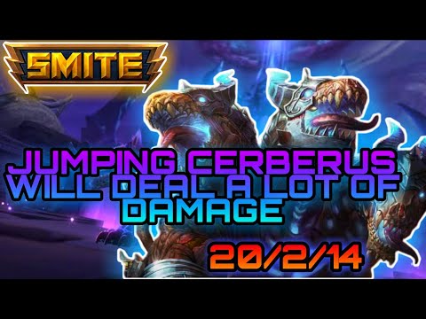 JUMPING CERBERUS WILL DEAL A LOT OF DAMAGE | SMITE #12